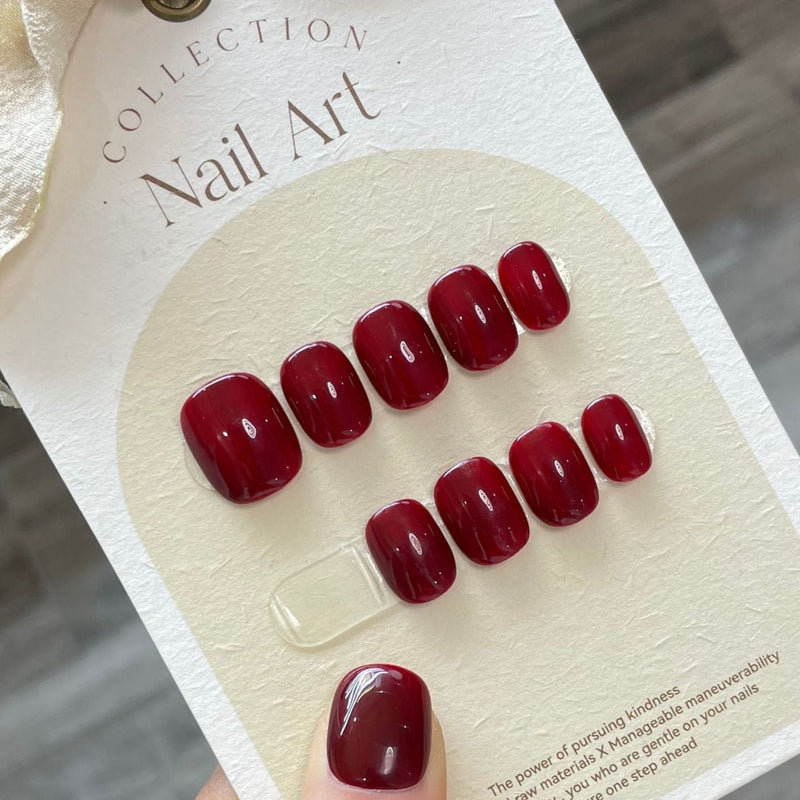 Radiant Rouge | Short Square