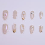 Nude Sparkle Diamond | Almond
