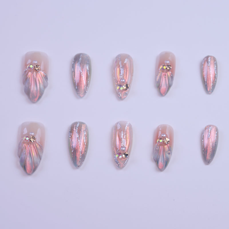 Mermaid Tears | 3D Shell | Almond