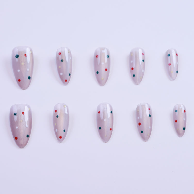 Polka Dots | Almond