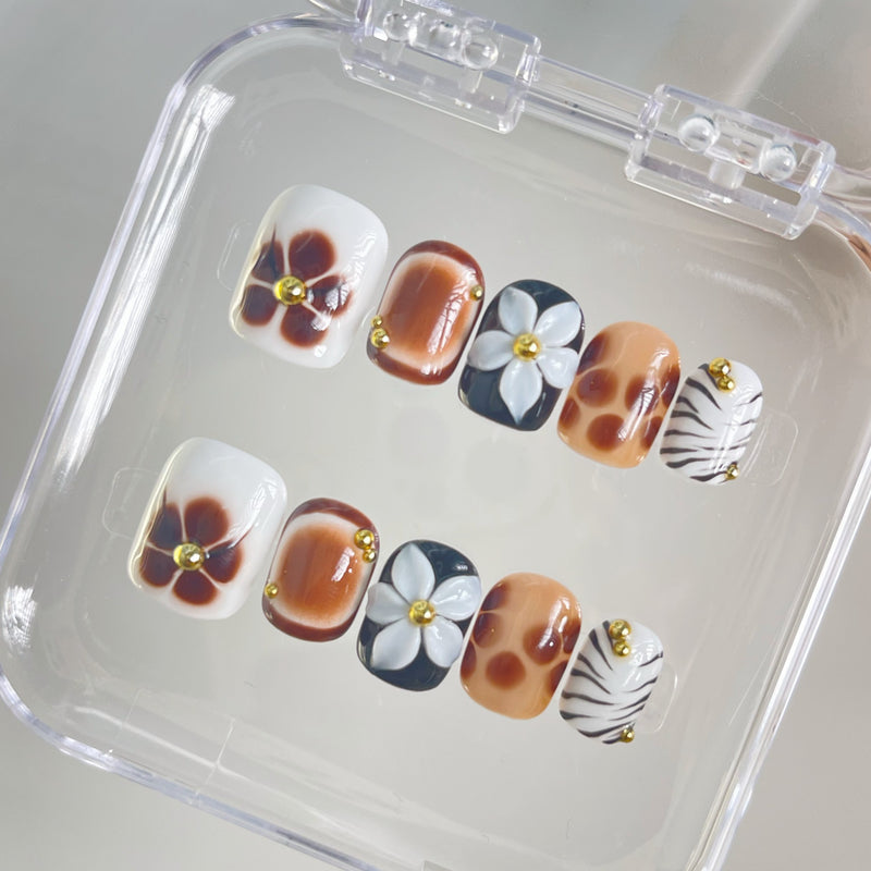 Autumn Blossom | Short Square