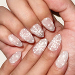 Moonlit Snowflake | Short Almond